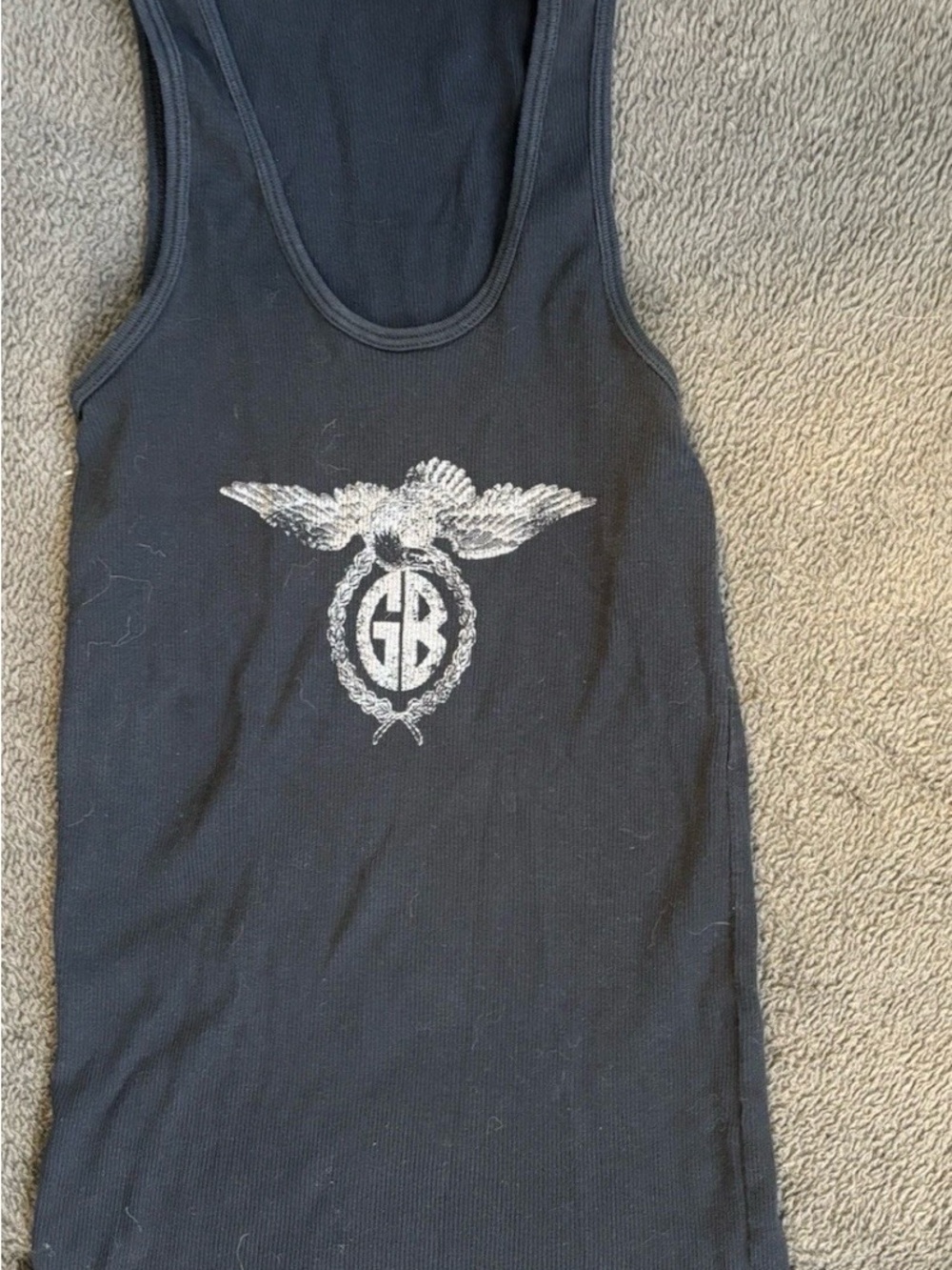 Gorilla Biscuits 2006 Tour American Apparel Black Tank Top